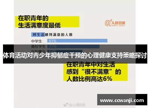 体育活动对青少年抑郁症干预的心理健康支持策略探讨