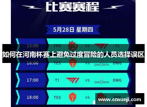 如何在河南杯赛上避免过度冒险的人员选择误区